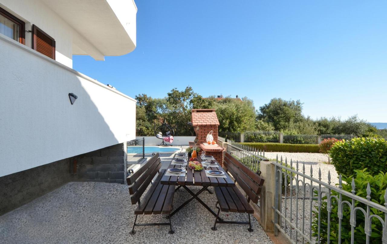Apartment With Heated Pool And Sea View Traù Esterno foto